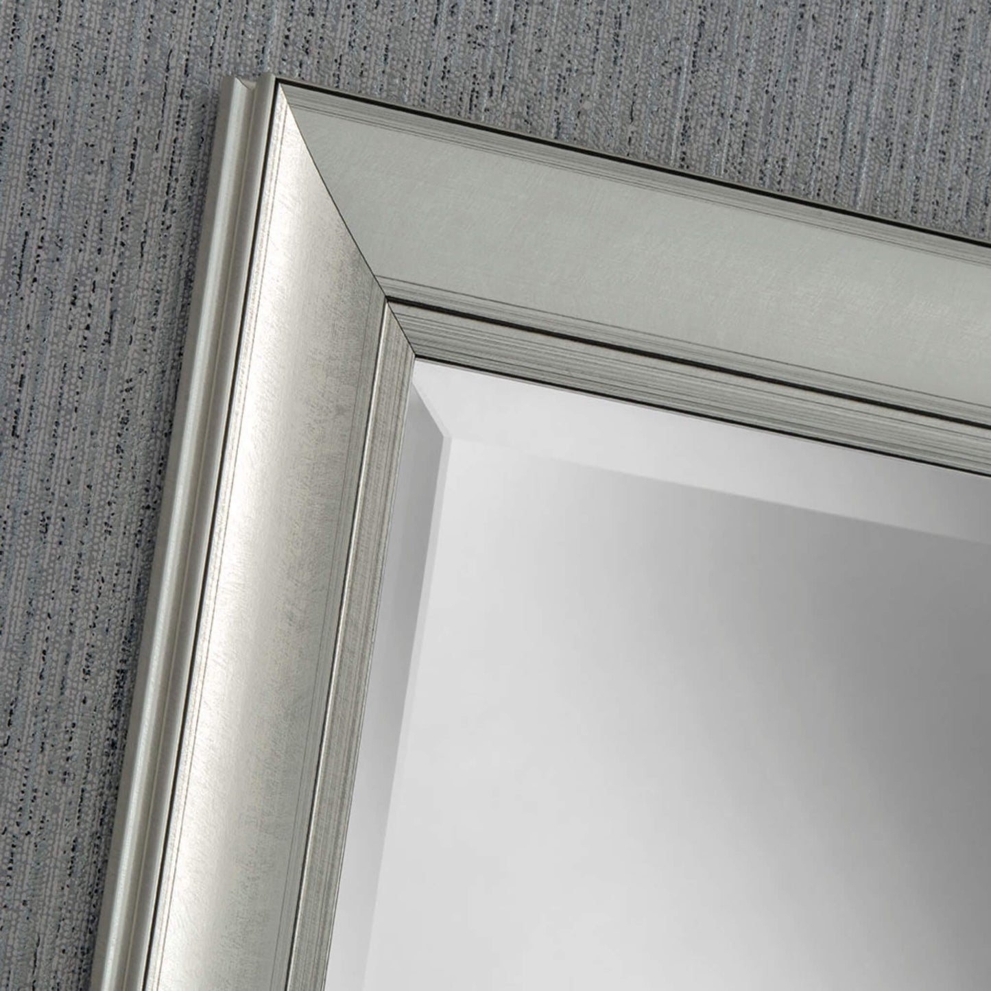 Tivoli Silver Bevelled Mirror Detail