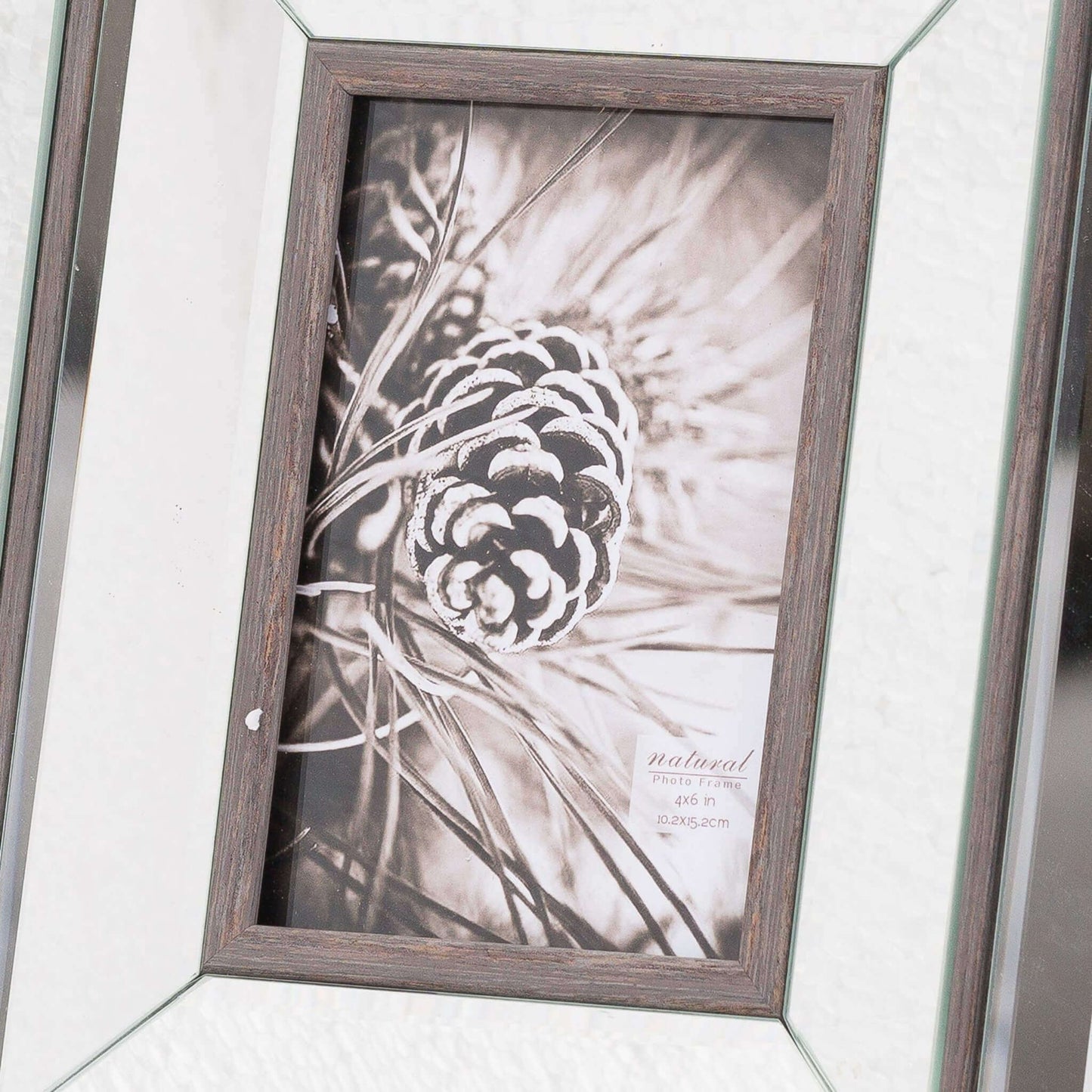 Tristan Mirror and Wood Frame small detail