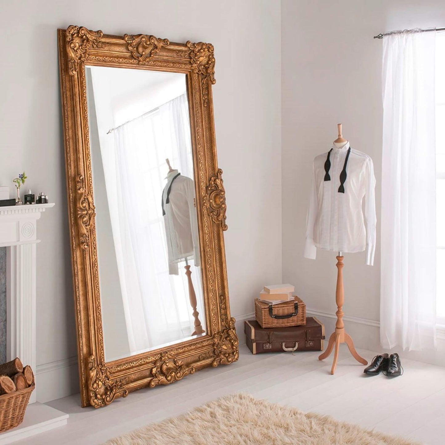 Buckingham Grand Mirror Gold setting