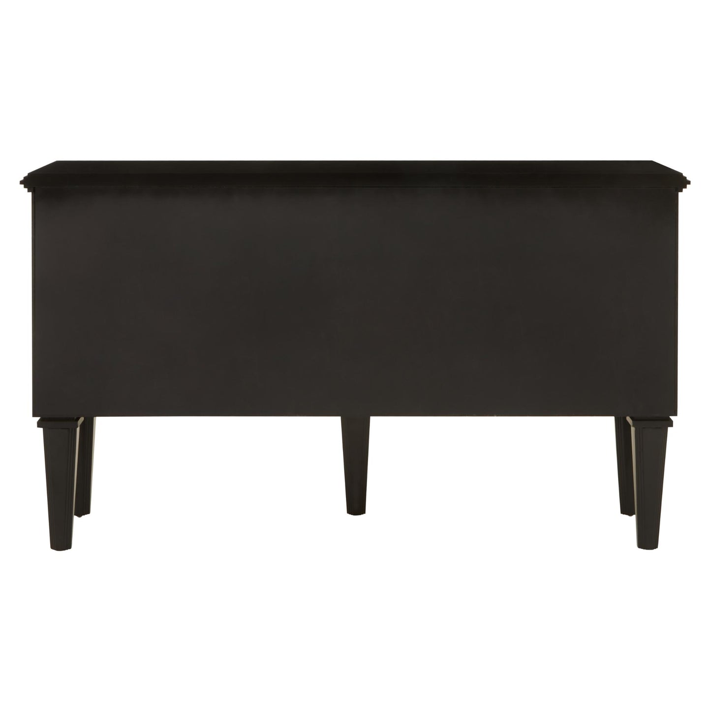 Convex_Mirror_Black_Classic_Lattice_Overlay_Sideboard_View_of_Back