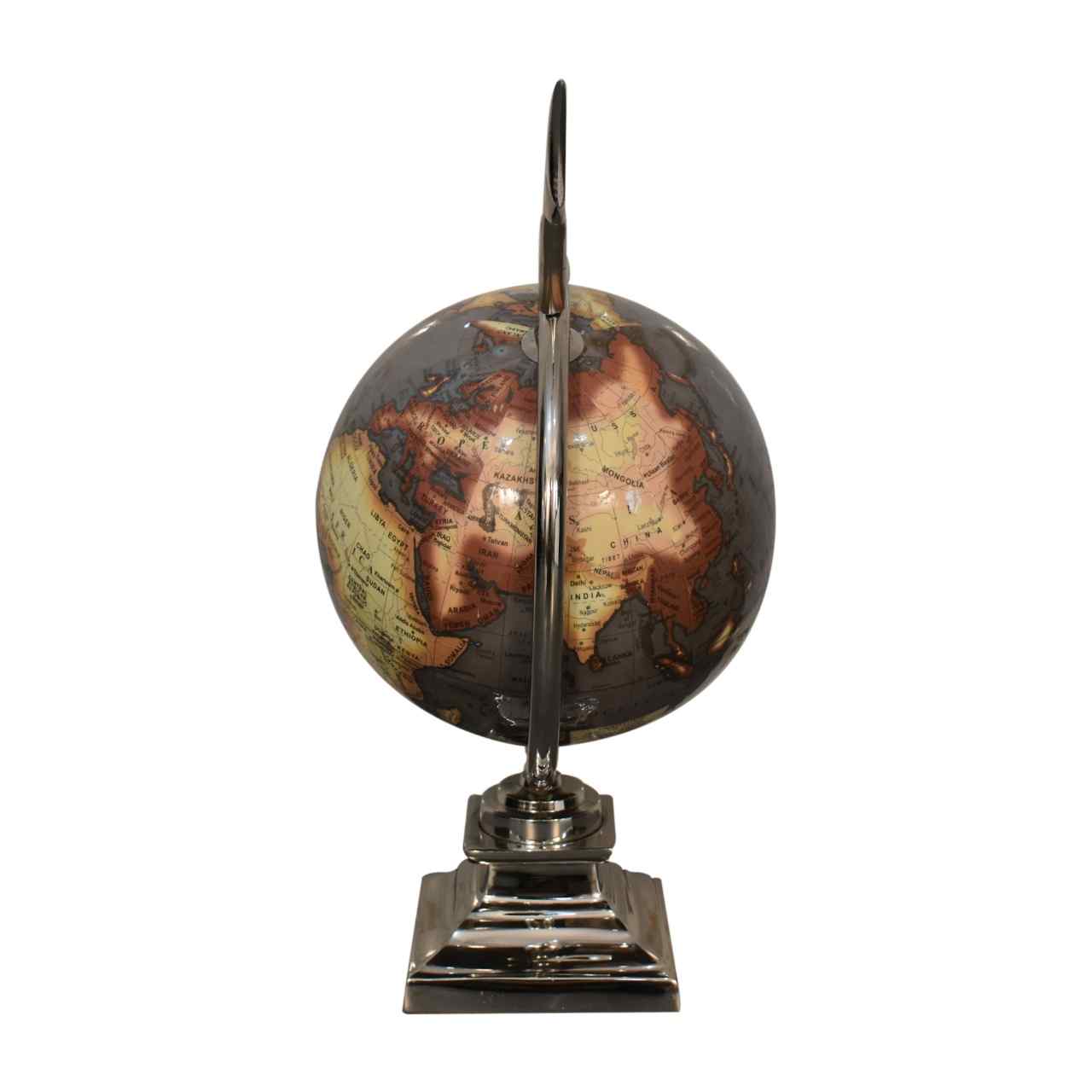 Cupid Style Desk Globe view from the back