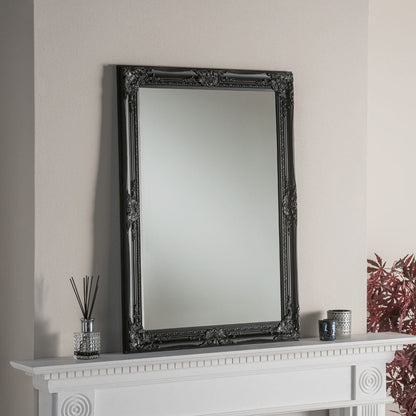 Highbury Wall Mirror in Black